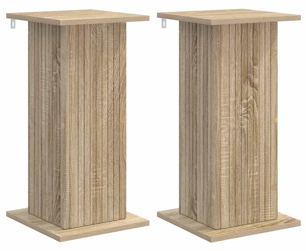 Stojan na rostliny 2 pcs Dub sonoma 30,5 x 30 x 60,5 cm