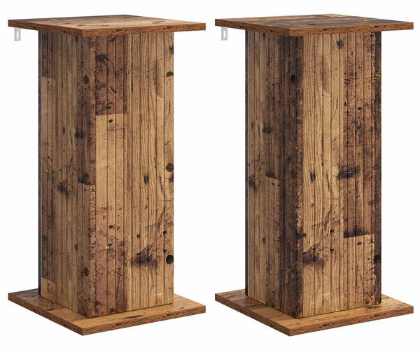 Stojan na rostliny 2 pcs Staré dřevo 30,5 x 30 x 60,5 cm