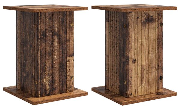 Stojan na rostliny 2 pcs Staré dřevo 30,5 x 30 x 43 cm