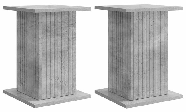 Stojan na rostliny 2 pcs Betonově šedá 30,5 x 30 x 43 cm