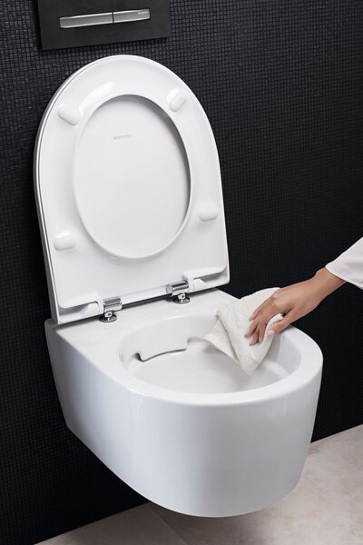 Geberit iCon záchodová mísa závěsná bez splachovacího kruhu bílá lesk 503.232.00.1