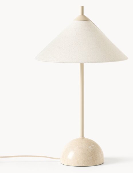 Stolní lampa's mramorovou podstavou Vica