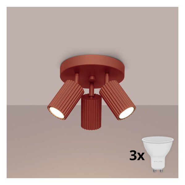 BRILAGI - LED Bodové svítidlo CRESTO 3xGU10/10W/230V oranžová