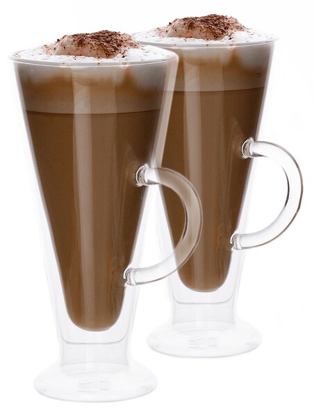 KONDELA Termo sklenice na kávu, 2 ks, 200 ml, HOTCOLDER TYP 30