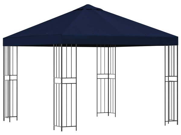 Altán 3 x 3 m Modrá Polyester a ocel 190 gsm