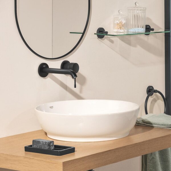 Grohe Essence New umyvadlová baterie pod omítku černá 194082431