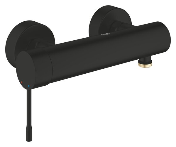 Grohe Essence New sprchová baterie nastěnná s termostatem černá 336362431