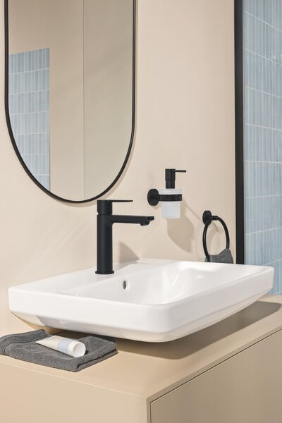 Grohe Lineare New umyvadlová baterie stojící s termostatem černá 231062431