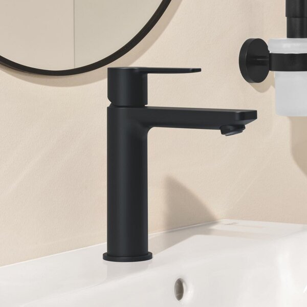 Grohe Lineare New umyvadlová baterie stojící s termostatem černá 231062431