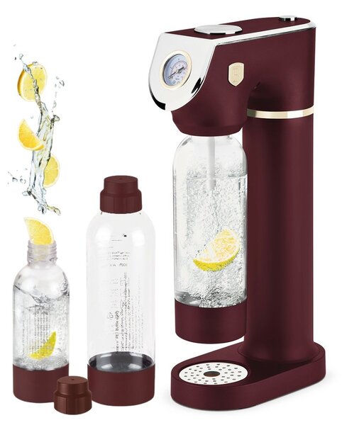 BERLINGERHAUS Výrobník sody SODABAR + 2 lahve Leonardo Colletion BH-8555