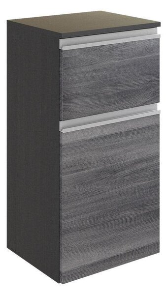 SPODNÍ SKŘÍŇKA, barvy stříbrného dubu, barvy grafitu, 40/79/35 cm Held - Koupelnové série, Online Only