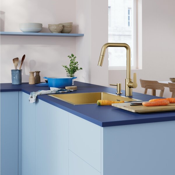 Grohe Start kuchyňská baterie stojící Brushed Cool Sunrise 30631GN0