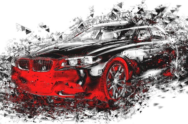 Fototapeta - Auto (245x170 cm)