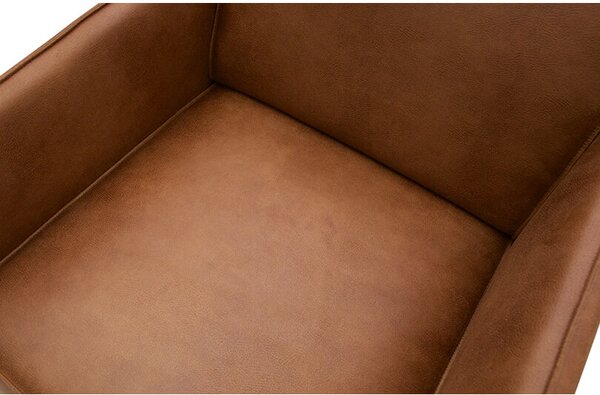 Křeslo statement classic cognac