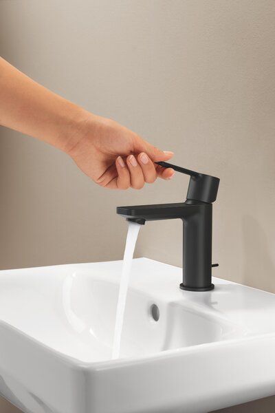 Grohe Lineare New umyvadlová baterie stojící s termostatem černá 237902431