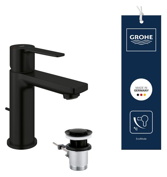 Grohe Lineare New umyvadlová baterie stojící s termostatem černá 237902431