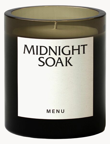 Vonná svíčka Olfacte Midnight Soak (hořký pomeranč, fík a okvětní lístky růží)