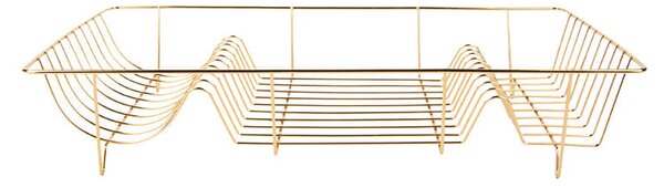 Odkapávač na nádobí linea zlatý