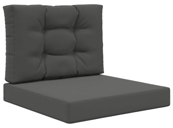 Venkovní polštář na pohovku 2 pcs Antracit Polyester