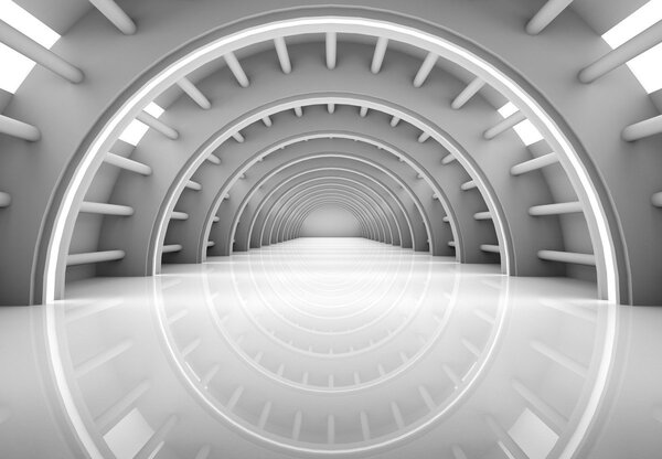 Fototapeta - 3D průchod (245x170 cm)