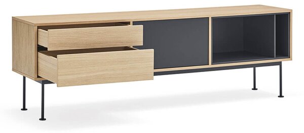 TV stolek okoy 180 x 59 cm antracit