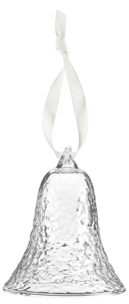 COOEE Design Skleněný zvoneček Gry Clear - 8 cm CED513