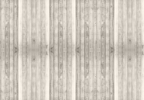 Fototapeta - Dřevěná prkenná stěna, šedá (245x170 cm)