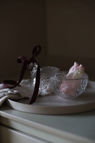 COOEE Design Skleněná dóza Gry Bonbonniere - Small CED509