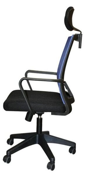 BRADOP Kancelářská židle ZK78 CEZAR - modrá VARIANTA PROVEDENÍ: MODRÁ
