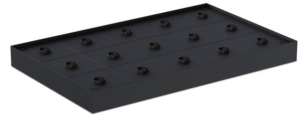 LED2 A139903 Venkovní stolní svítidlo ROXY MINI MULTIPLE CHARGING TABLE nabíječka černá