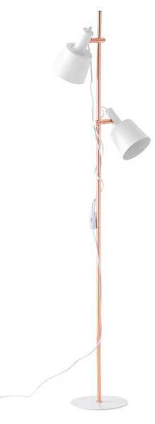 Stojací lampa upala bílá