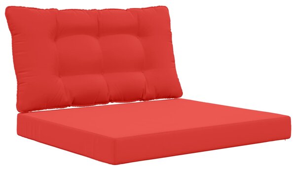 Venkovní polštář na pohovku Polyester Červená 80 x 68,5 x 8 cm
