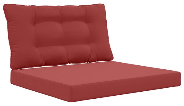 Venkovní polštář na pohovku Polyester vínová červená