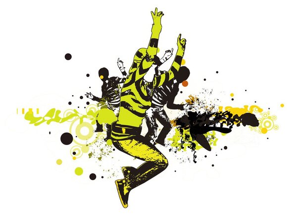 Fototapeta - Street dance (245x170 cm)