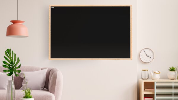 ALLboards NATURAL TM96BKB magnetická tabule 90 x 60 cm