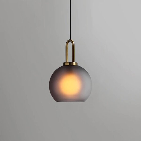 Toolight - Stropní svítidlo 20cm 1xE27 60W PP626-1CP, šedá, OSW-05630