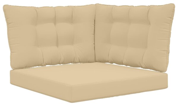 Venkovní polštář na pohovku Polyester Béžová 80 x 43 x 10 cm