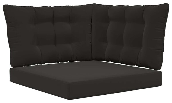 Venkovní polštář na pohovku Polyester Černý 80 x 43 x 10 cm