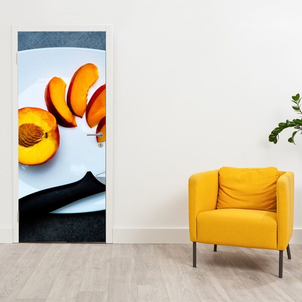 Fototapeta na dveře - Broskev (95x205cm)