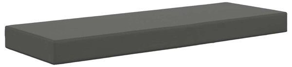 Venkovní sedací polštář Antracit 115 x 40 x 8 cm 100% polyester