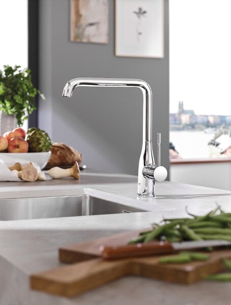 GROHE Essence - Páková dřezová baterie, DN 15, Chrom 30269000