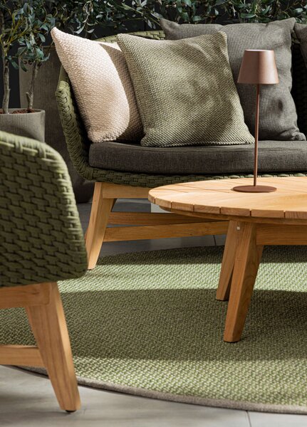 Stolní lampa tanel hnědá