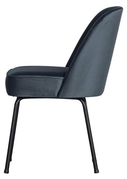 Jídelní židle vogue velvet modrá