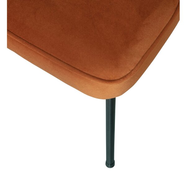 Jídelní židle vogue velvet cihlová