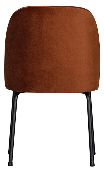 Jídelní židle vogue velvet cihlová