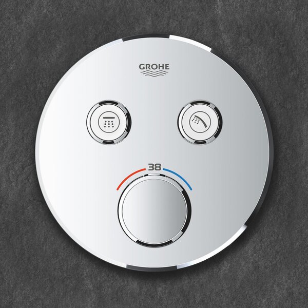 Grohe Grohtherm SmartControl vanová baterie pod omítku s termostatem chrom 29119000