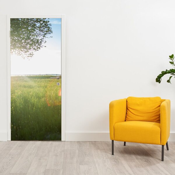 Fototapeta na dveře - Letní louka (95x205cm)