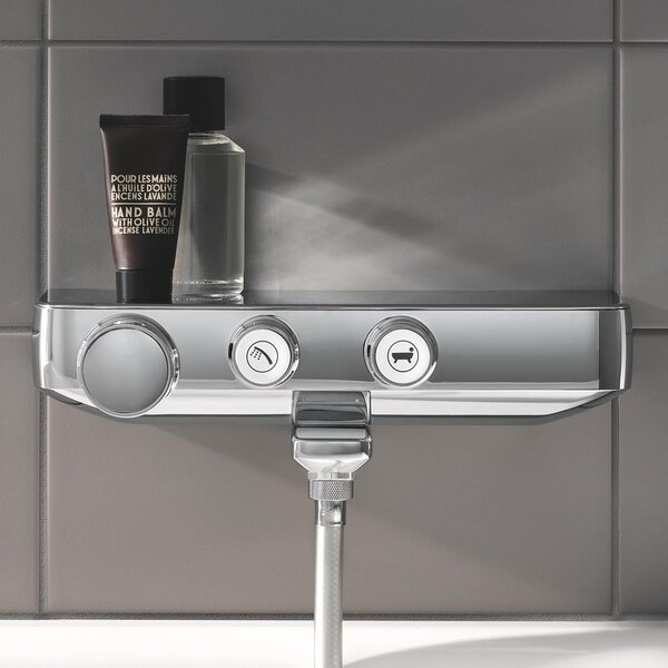 Grohe Grohtherm SmartControl vanová baterie na stěnu s termostatem chrom 34718000