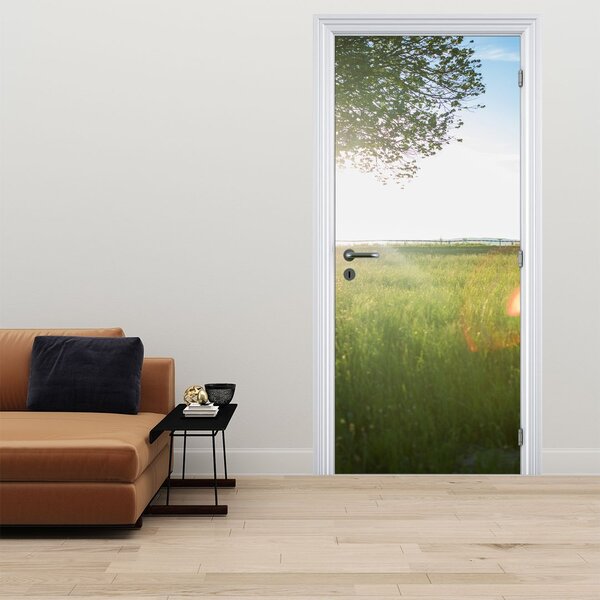 Fototapeta na dveře - Letní louka (95x205cm)