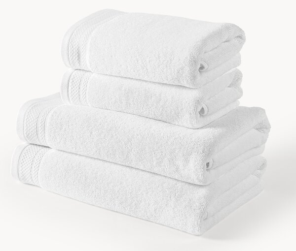 Sada ručníků z organické bavlny Premium, různé velikosti sady
